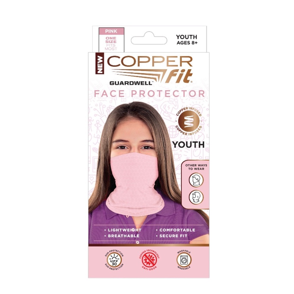 Copper fit face protector